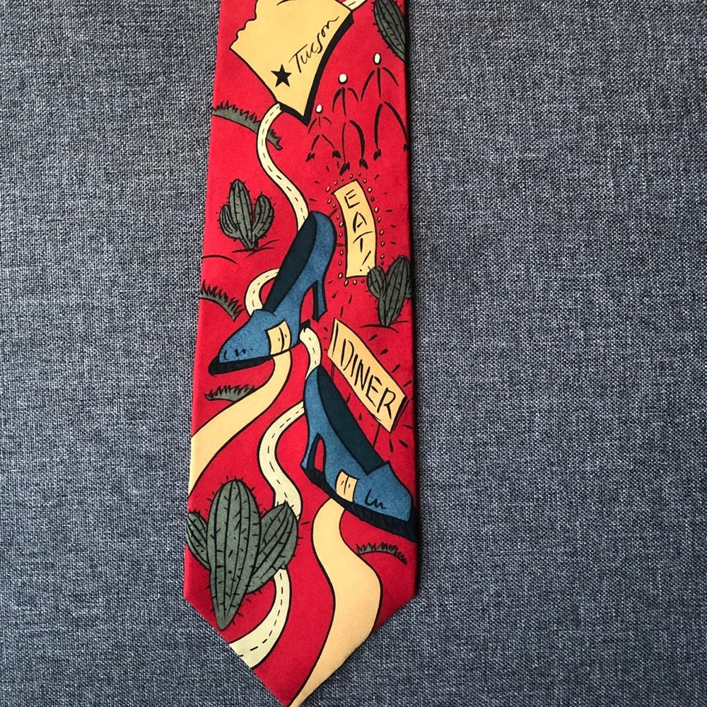 Vintage The Beatles Silk Tie